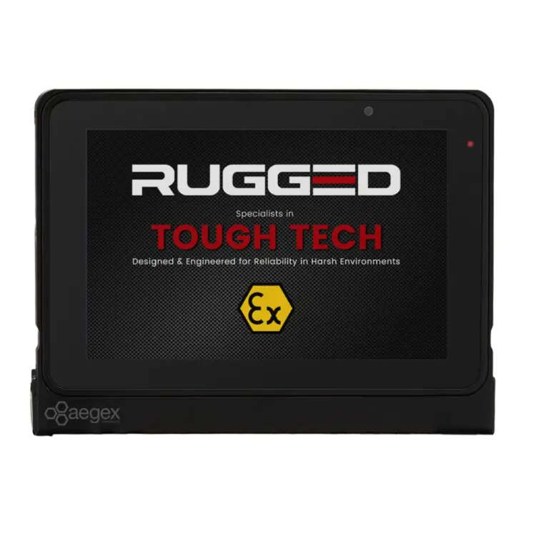 Aegex 100M Intrinsically Safe ATEX Rugged Tablet