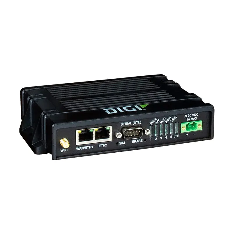 Digi IX20-W0G4 LTE Cat 4 Global Cellular Router with WI-FI