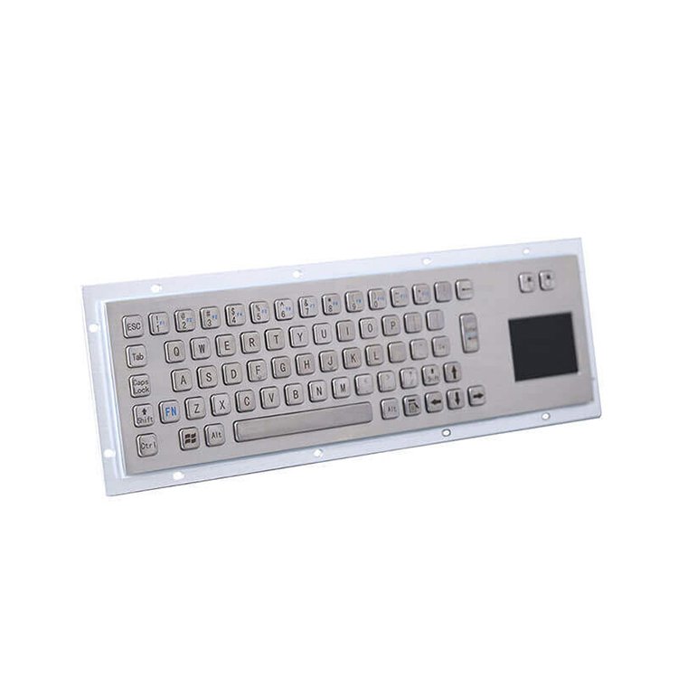 RUGGED RKB-D-8607 Panel Mount Kiosk Keyboard With Touchpad - Image 2