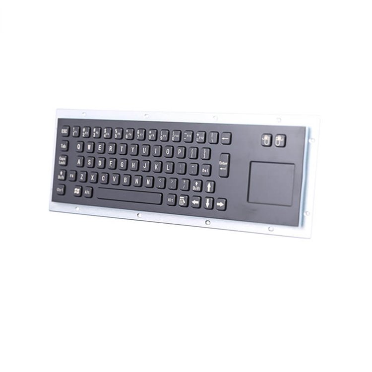 RUGGED RKB-D-8607B Industrial Keyboard with Touchpad - Image 2