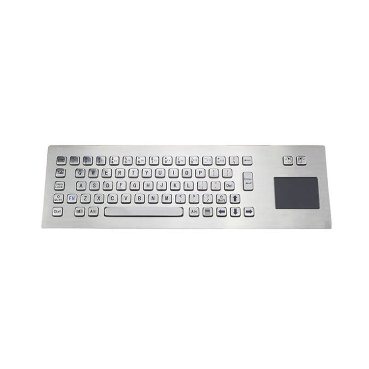 RUGGED RKB-D-8608 Stainless Steel Keyboard With Touchpad - Image 3
