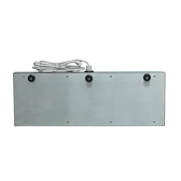 RUGGED RKB-D-8611-DESK Desktop Stainless Steel Keyboard - Image 4