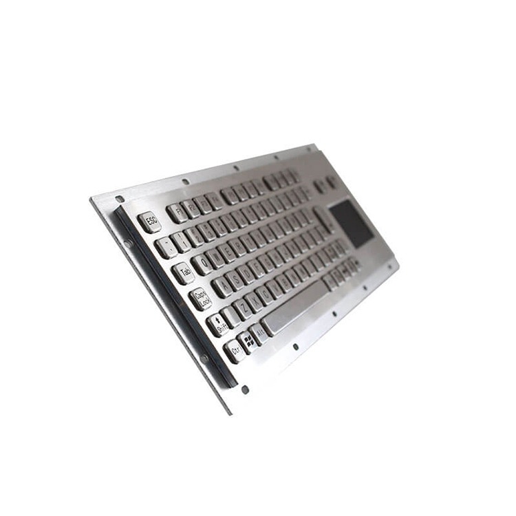 RUGGED RKB-D-8669 Industrial Metal Keyboard With Touchpad - Image 2