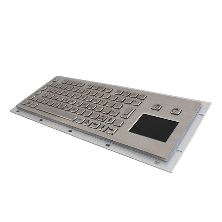RUGGED RKB-D-8669 Industrial Metal Keyboard With Touchpad - Image 4