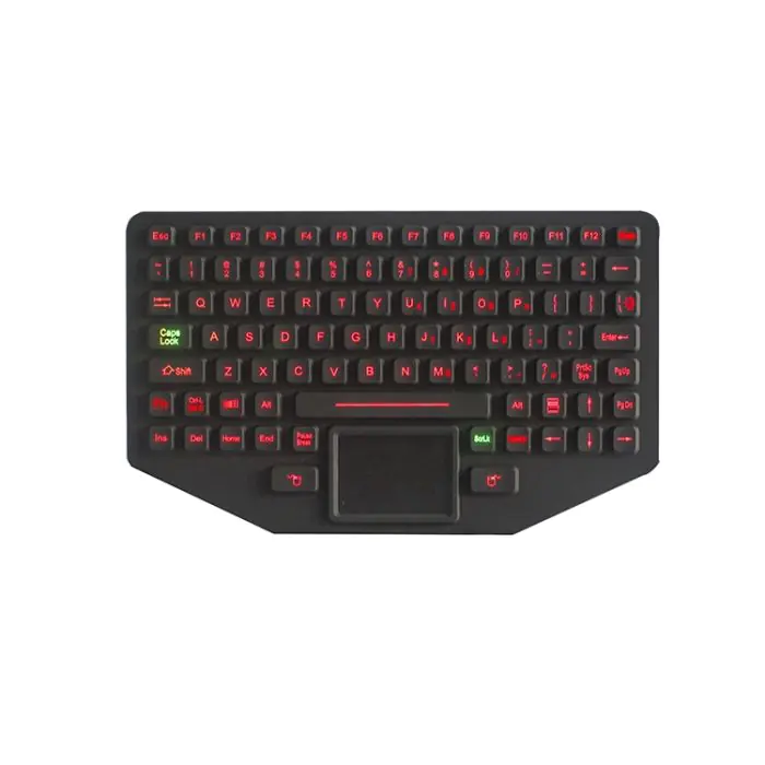 RUGGED RKB-M275TP-FN-BL Industrial Rugged Keyboard - Image 5