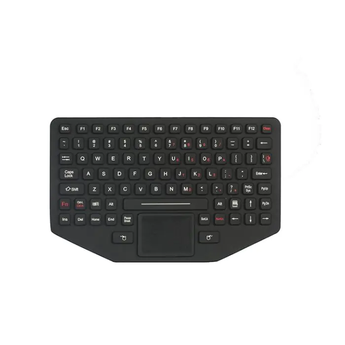 RUGGED RKB-M275TP-FN-BL Industrial Rugged Keyboard