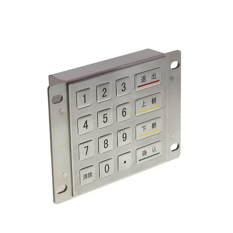 RUGGED RKP-16-VP-SS 16 Key Stainless Steel Keypad - Image 3