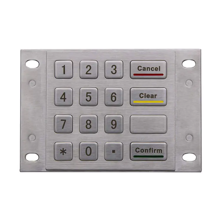 RUGGED RKP-16-VP-SS 16 Key Stainless Steel Keypad