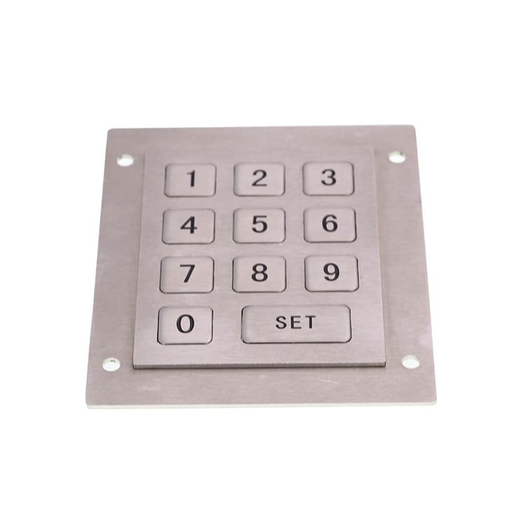 RUGGED RKP-ACCESS-NUM Stainless Steel Keypad For Access Control - Image 2