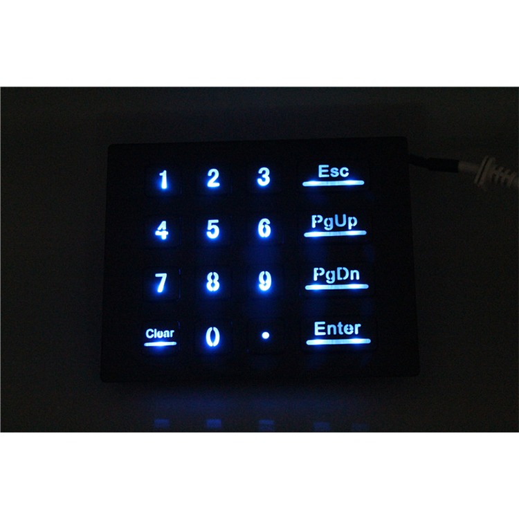 RUGGED RKP-MINI-16-BL Mini Stainless Steel Keypad - Image 3