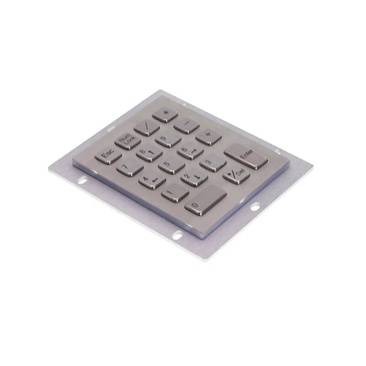 RUGGED RKP-MNP-02 Stainless Steel Keypad With Numeric Keypad - Image 2