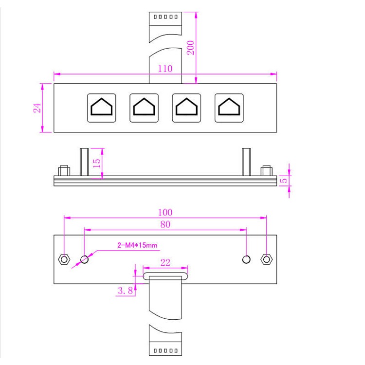 RUGGED RKP-SSK-01 Stainless Steel Keypad - Image 3