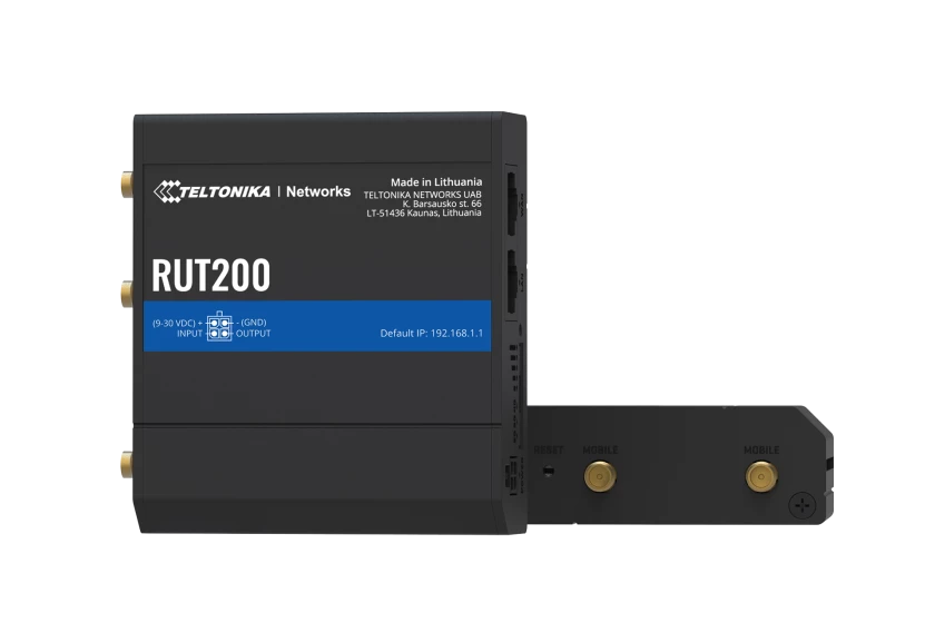 RUT200 Teltonika Industrial Cellular Router
