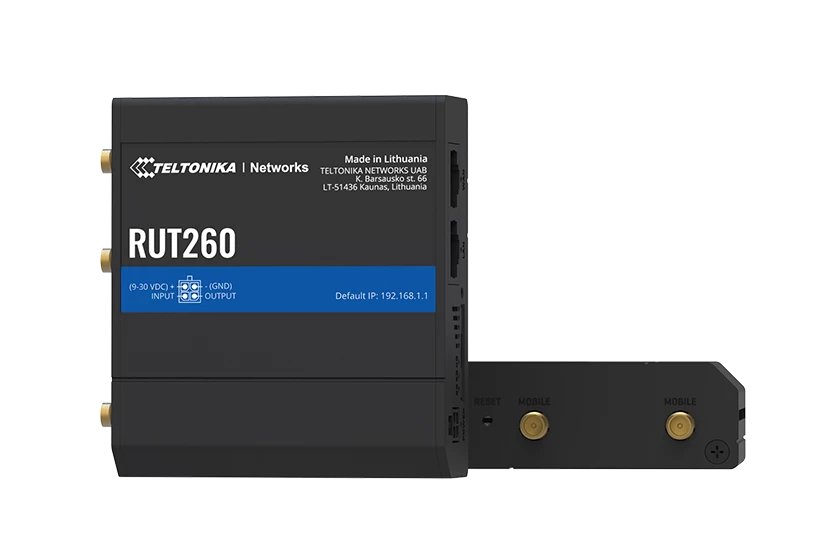 RUT260 Teltonika LTE Cat 6 Cellular Router