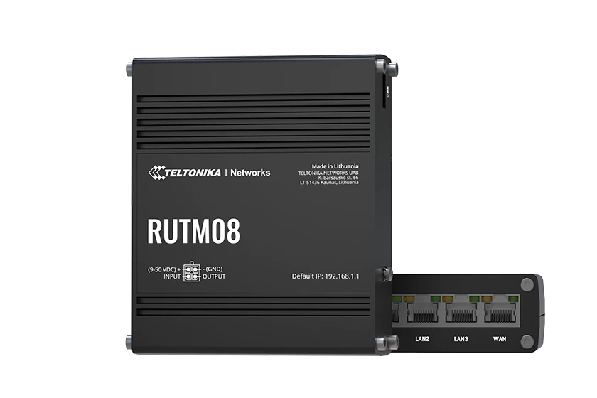 RUTM08 Teltonika Industrial Wired Router