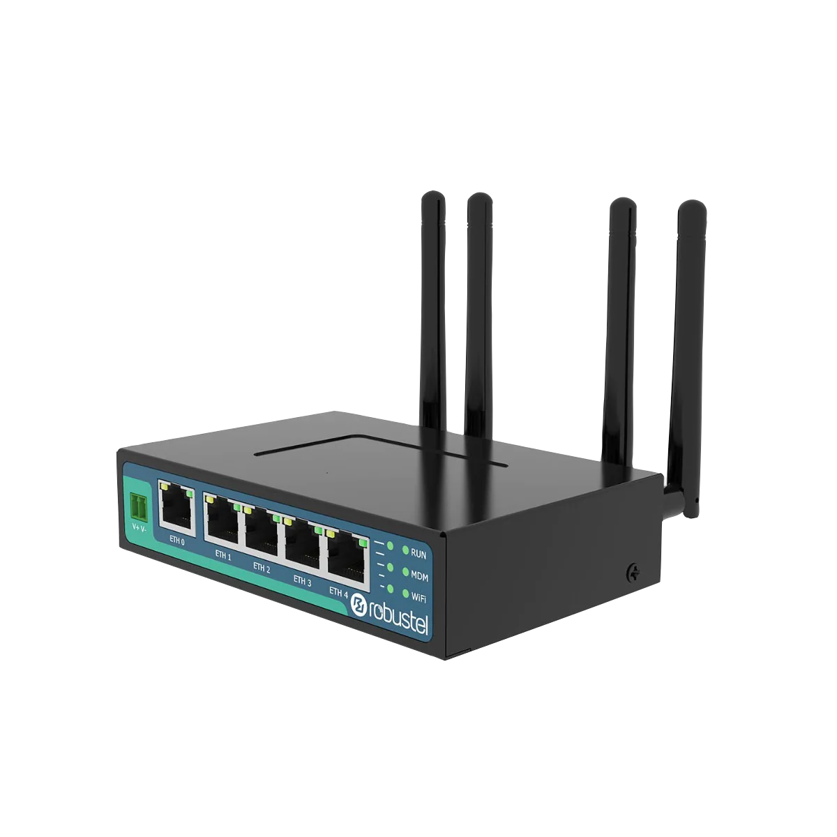 Robustel R2011 Versatile IoT Router with 5 Ethernet Ports - Image 2