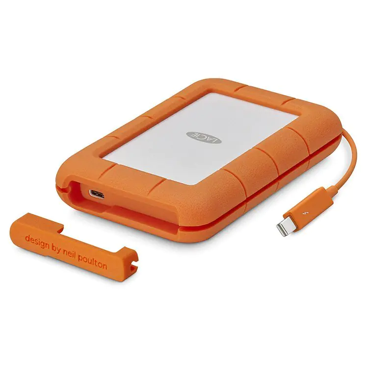 Rugged Thunderbolt USB-C-1 Lacie Rugged Hard Drive - Image 3