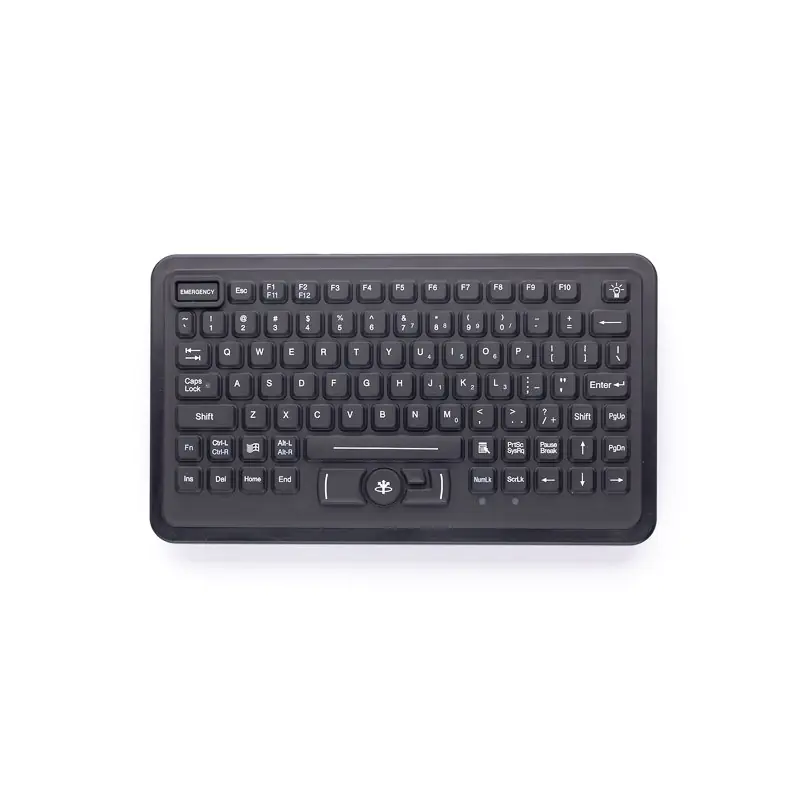 iKey SLP-86-911 Panel Mount Backlit Rugged Keyboard